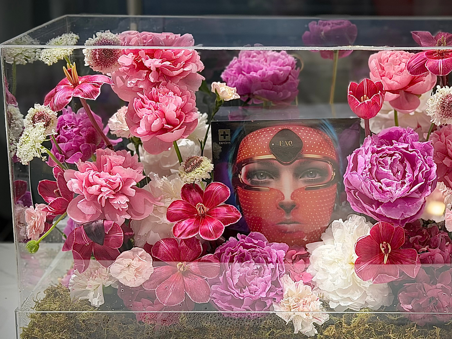 A secret peony garden