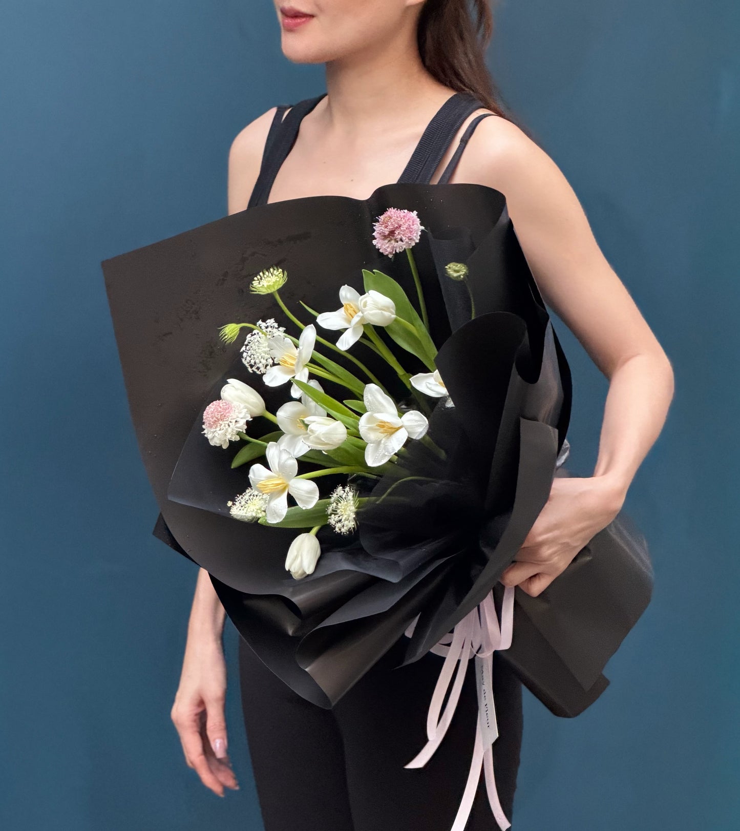 A cute tulip bouquet