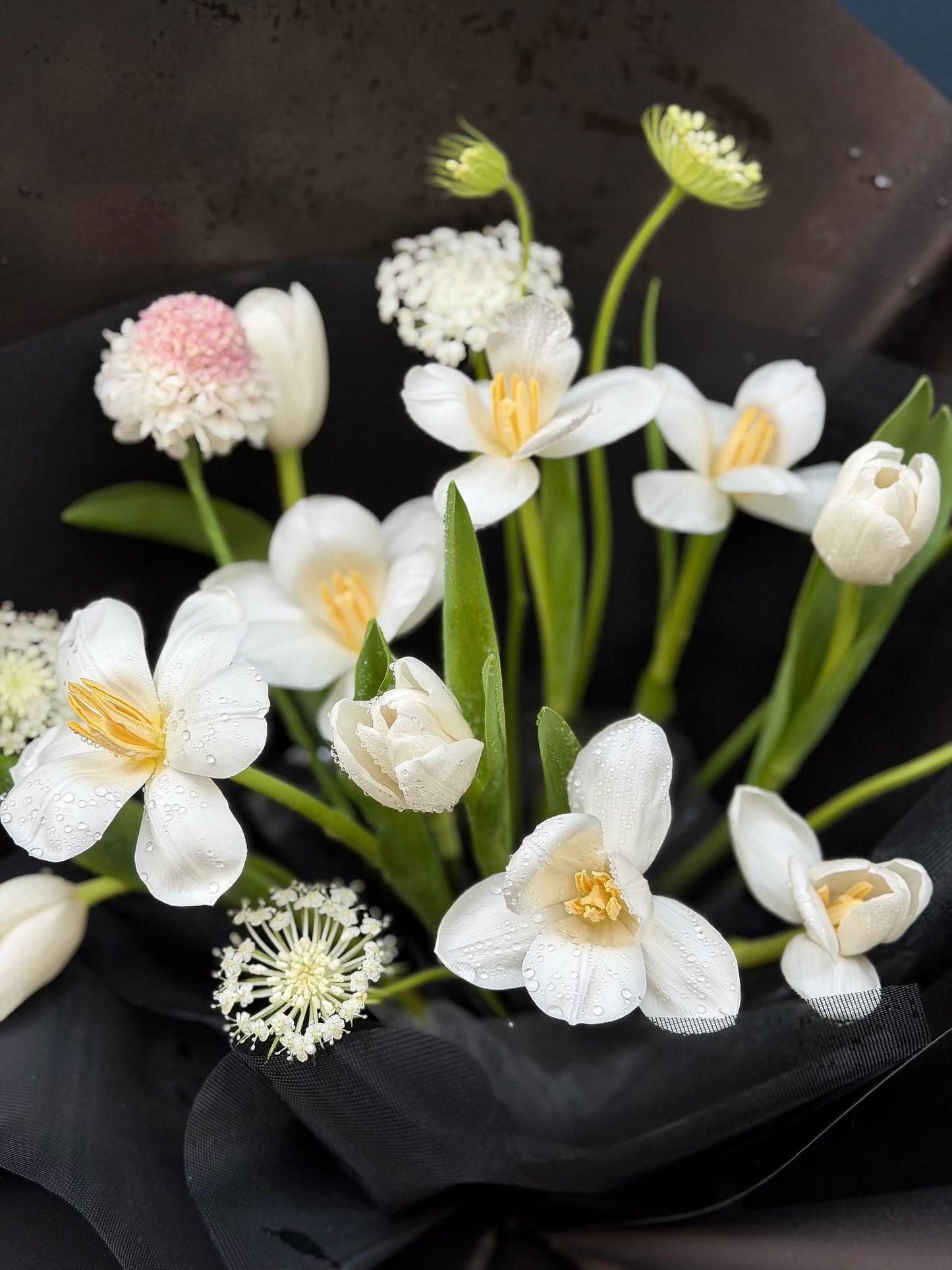 A cute tulip bouquet
