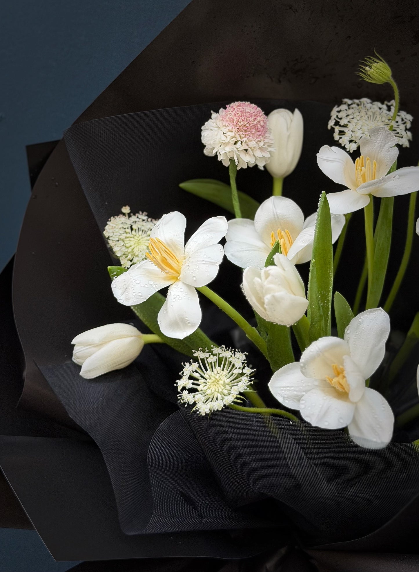 A cute tulip bouquet