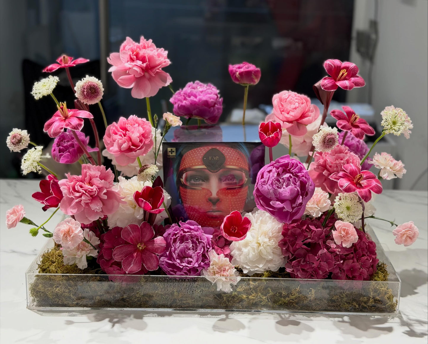 A secret peony garden