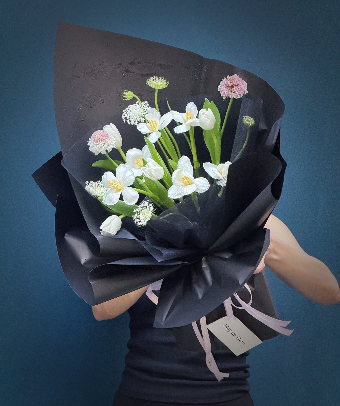 A cute tulip bouquet