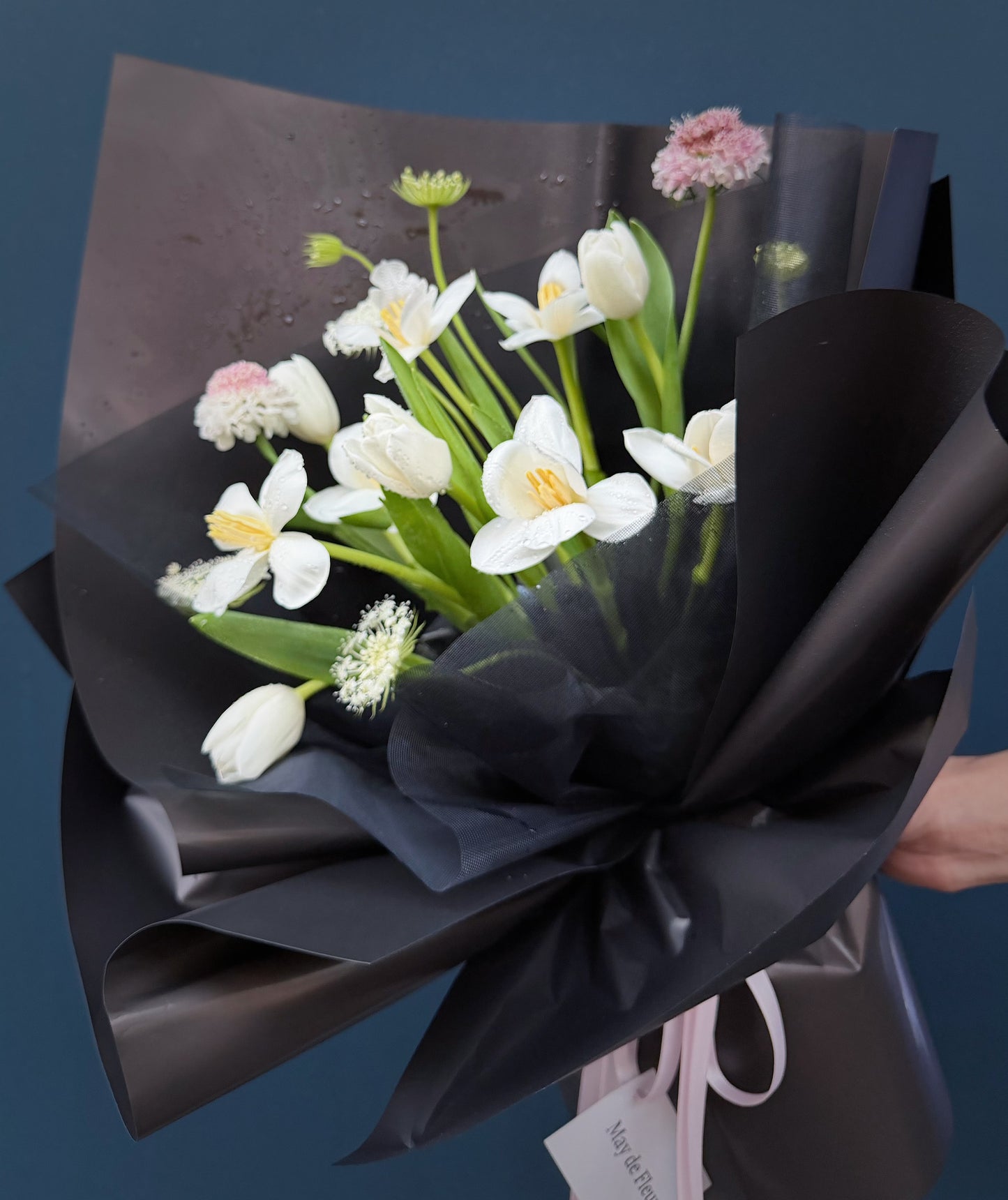 A cute tulip bouquet