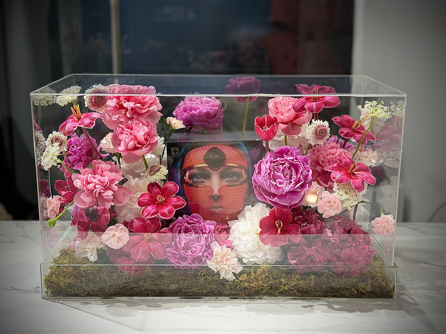 A secret peony garden